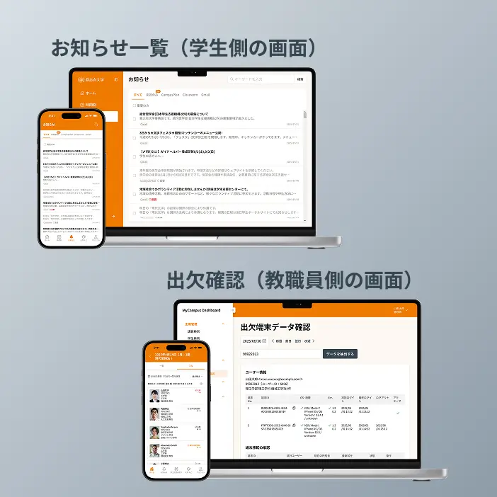 マルチデバイス対応